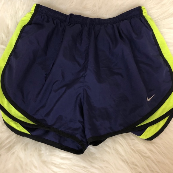 Nike Pants - Deep purple and yellow Nike shorts!!